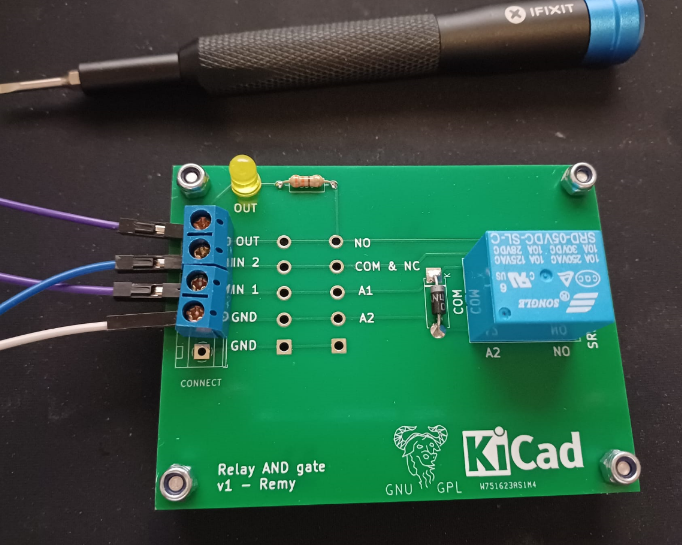 the finished PCB